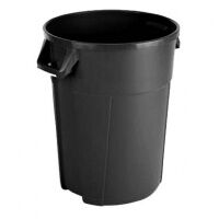 Контейнер-бак для мусора Vileda Professional Титан 120л, черный, 137783
