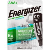 Аккумулятор Energizer Extreme ААА/NH12, 800mAh, 2шт/уп