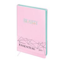 Ежедневник недатированный Greenwich Line Essential Pink, A5, 136 листов, кожзам