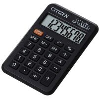 Калькулятор карманный Citizen LC-210N черный, 8 разрядов