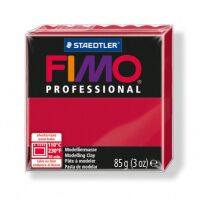 Глина полимерная FIMO Professional, 85гр, пунцовая