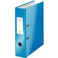 Папка-регистратор А4 Leitz 180° Wow синяя, 80 мм, 10050036