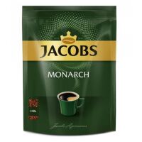 Кофе растворимый Jacobs Monarch 130г, пакет