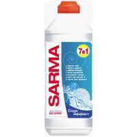 Средство для мытья посуды Sarma 500мл, сода-эффект, гель