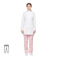 Медицинские брюки женские (р.44-46) 158-164, розовые