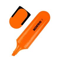 Текстовыделитель Kores Bright Liner Plus оранжевый, 0.5-5мм, скошенный наконечник