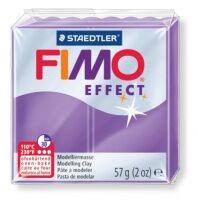Глина полимерная FIMO Effect, 57гр, полупрозр. лиловый