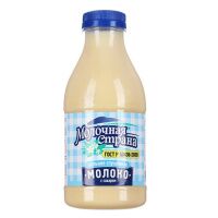 Молоко сгущенное Молочная Станица с сахаром, 720г, бутылка