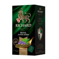 Чай пакетированный Richard Royal Alpine Herbs, травяной, 25 пакетиков