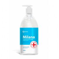 Жидкое мыло с дозатором Grass Milana 1л, fruit bubbles, антибактериальное, 125435