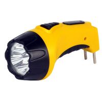 Фонарь светодиодный Smart Buy SBF-84-Y желтый, аккумулятор, 4 LED