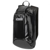 Рюкзак STAFF FASHION AIR компактный, блестящий, 'DВИЖ', черный, 40х23х11 см, 270299