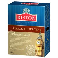 Чай Riston English Elite, черный с зеленым, листовой, 200 г
