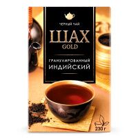 Чай листовой Шах Gold черный, гранулированный, 230г