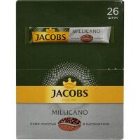 Кофе порционный Jacobs Monarch MILLICANO 26шт х 1.8г, растворимый, коробка