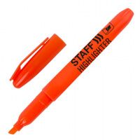 Текстовыделитель Staff оранжевый, 1-3мм, скошенный наконечник