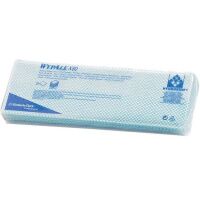 Протирочные салфетки Kimberly-Clark WypAll Х80 7565, листовые, 25шт, 1 слой, синие