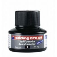 Чернила для маркеров Edding BTK25 черные, 25мл, для маркерных досок