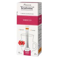 Чай Teatone Hibiscus, травяной, 15 стиков