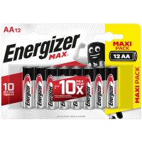 Батарейка Energizer Max AA/LR06, алкалиновая, 12шт/уп