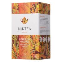 Чай Niktea Rooibush Orange (Ройбуш Оранж), травяной, 25 пакетиков
