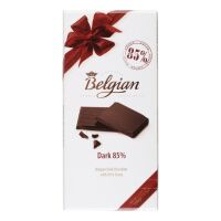 Шоколад 85% The Belgian горький какао, 100г