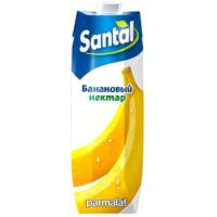 Нектар Santal Parmalat банан, 1л