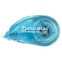 Корректирующая лента Brauberg Maxi 5мм х25м, синий корпус