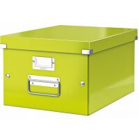 Архивный короб Leitz Click & Store-Wow зеленый, A4, 281x200x370 мм, 60440064