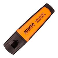 Маркер перманентный Attache Selection Neon Dash оранжевый, 1-5мм, скошенный наконечник