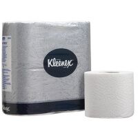 Туалетная бумага Kimberly-Clark Kleenex без аромата, 4 рулона, 2 слоя, белая