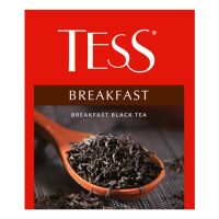 Чай Tess для сегмента HoReCa Breakfast (Брекфаст), черный, 100 пакетиков