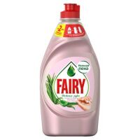 Средство для мытья посуды Fairy Нежные руки. Розовый Жасмин и Алоэ Вера, 450мл