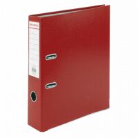 Папка-регистратор А4 Brauberg красная, 75мм, 226598, с металлическим уголком