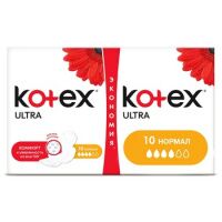 Прокладки Kotex Ultra Dry Normal Duo, 20шт