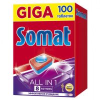 Таблетки для ПММ Somat All in One 100шт