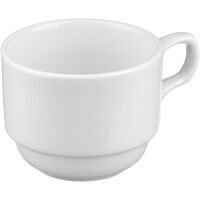 Чашка чайная Башкирский Фарфор Браво белая, 250мл
