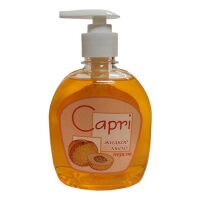 Жидкое мыло с дозатором Capri 310мл, персик