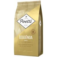 Кофе в зернах Poetti 'Leggenda Oro', вакуумный пакет, 1кг