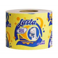 Туалетная бумага Lasla Классик  белая, 1 слой, 51м, ЦБ20