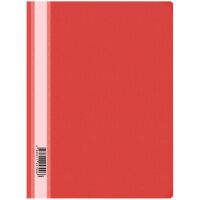 Скоросшиватель пластиковый Officespace красный, А4, Fms16-4_11690