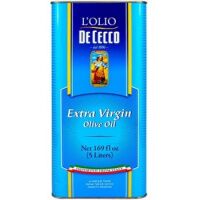 Масло оливковое De Cecco Extra Virgin нерафинированное, 5л