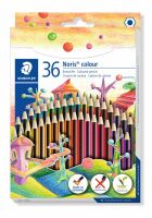 Набор цветных карандашей Noris Colour 185, Wopex, 36 цв, Staedtler