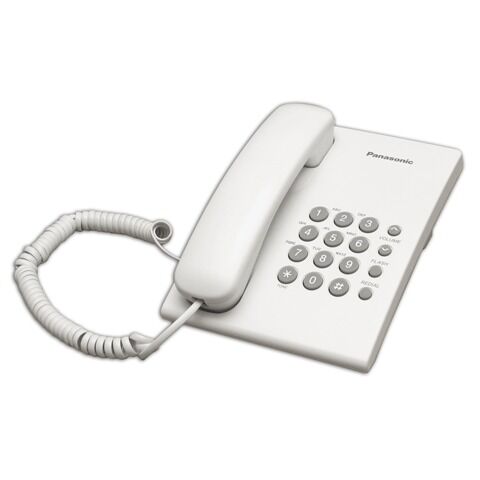 фото: Телефон проводной Panasonic KX-TS2350RU белый