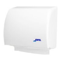 Диспенсер для рулонных и листовых бумажных полотенец Jofel Azur AH45000, белый, Z-укладка