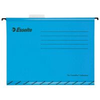 Подвесная папка Esselte Pendaflex Standart А4, 205г/м2, синяя, картон