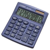 Калькулятор настольный Citizen SDC-812 синий, 12 разрядов