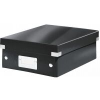 Архивный короб Leitz Click & Store-Wow черный, A4, 280x100x370 мм, 60580095