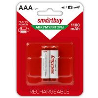 Аккумулятор Smart Buy АAА/HR06, 1100mAh, NiMh, 2шт/уп
