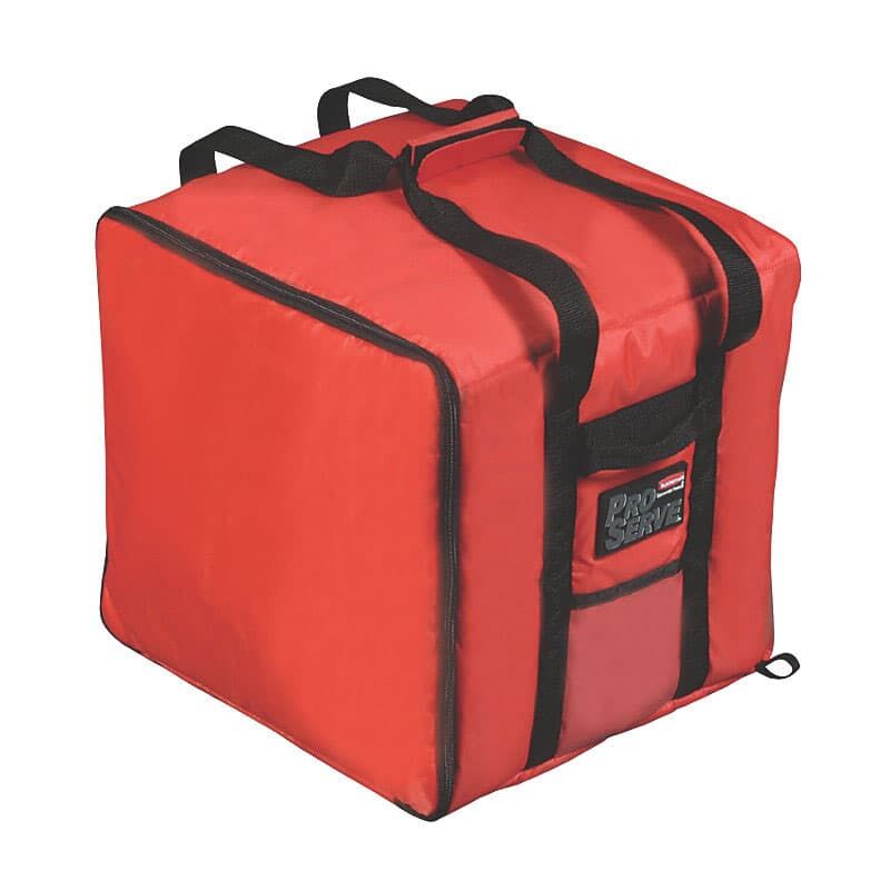 фото: Термо-сумка Rubbermaid большая, для доставки пиццы, красная, FG9F3900RED